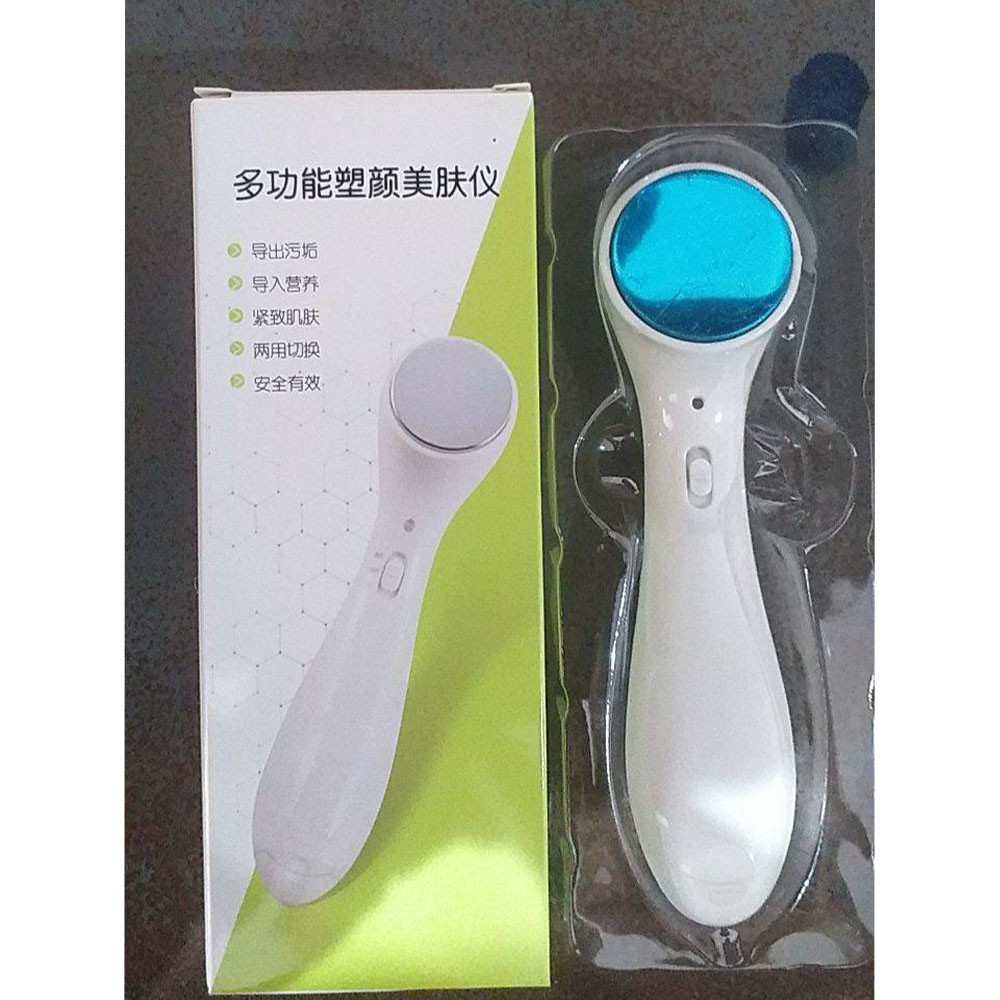 ZILLO Setrika Wajah Ion Face Massager Ultrasonic Makeup Tools Alat Pijat untuk Memudarkan Kerutan Di Kulit Muka