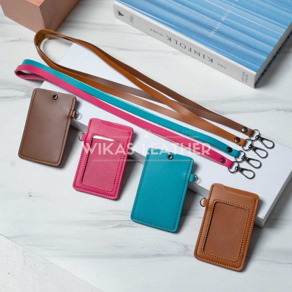 

TEMPAT ID CARD / CARD HOLDER KULIT ASLI (2 KARTU)