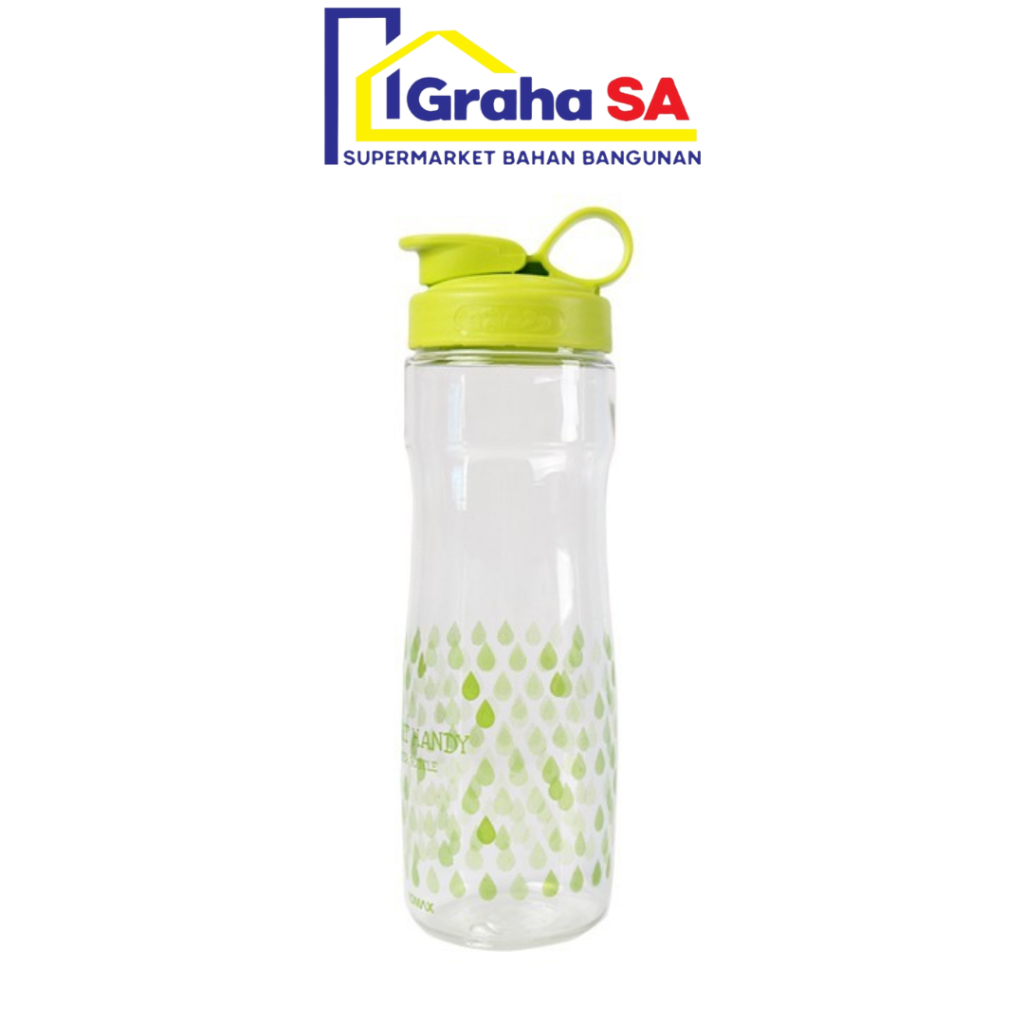 KOMAX SMART WATER BOTTLE 600ML GREEN