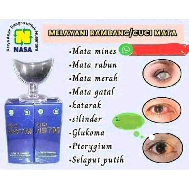 NSTM NASA Beli 2 GRATIS 1 - Menyembuhkan Mata Katarak