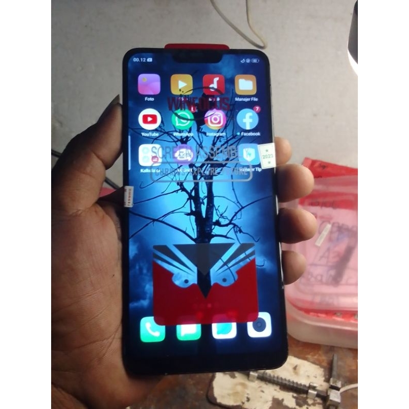 Lcd oppo a3s touchscreen oppo a3s/lcd fullset baru oppo a3s tester