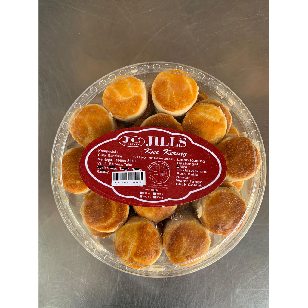 

Kue Kacang Skipi/Skippy Cap Jill