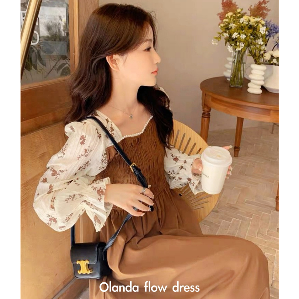 Olanda flow maxi dress - Thejanclothes