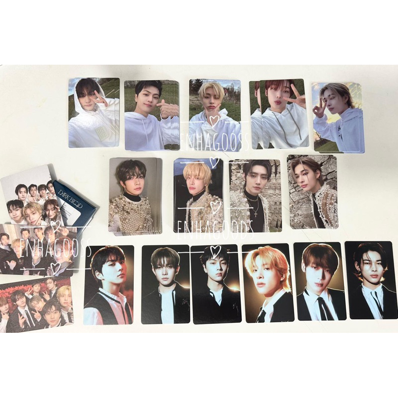 Ready Stock ENHYPEN Dark Blood Weverse Version PC & Album Hoodie Pearls