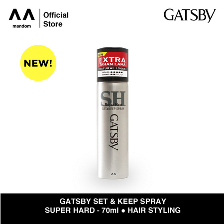 GATSBY Super Head Set &amp; Keep Spray 70ml