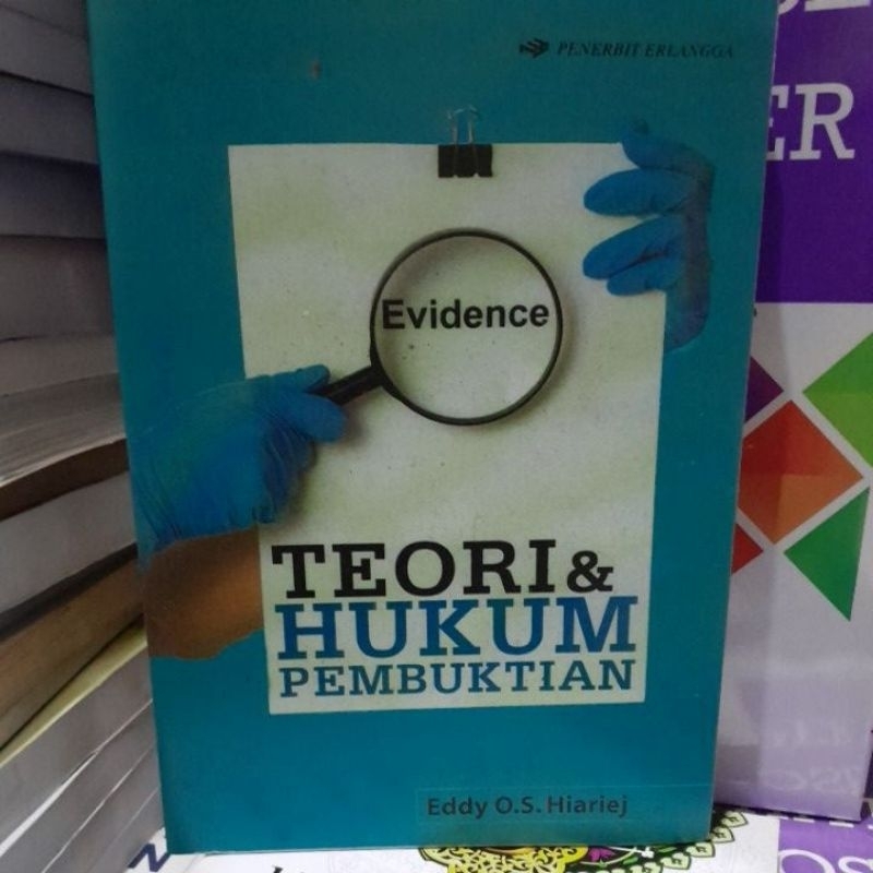

teori & dan hukum pembuktian eddy