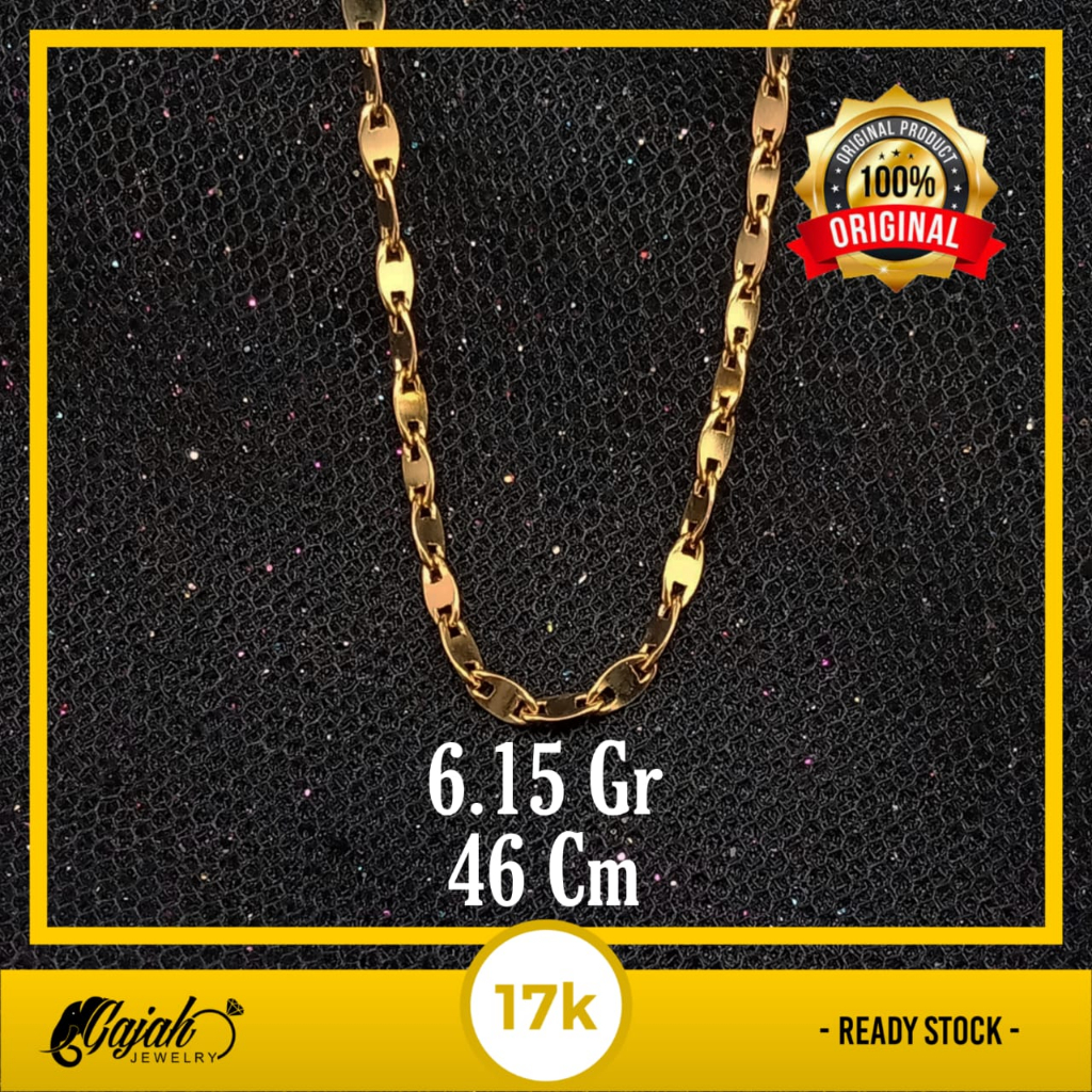 Kalung Emas 17K - 6.15 Gr Kadar 750 - 5292