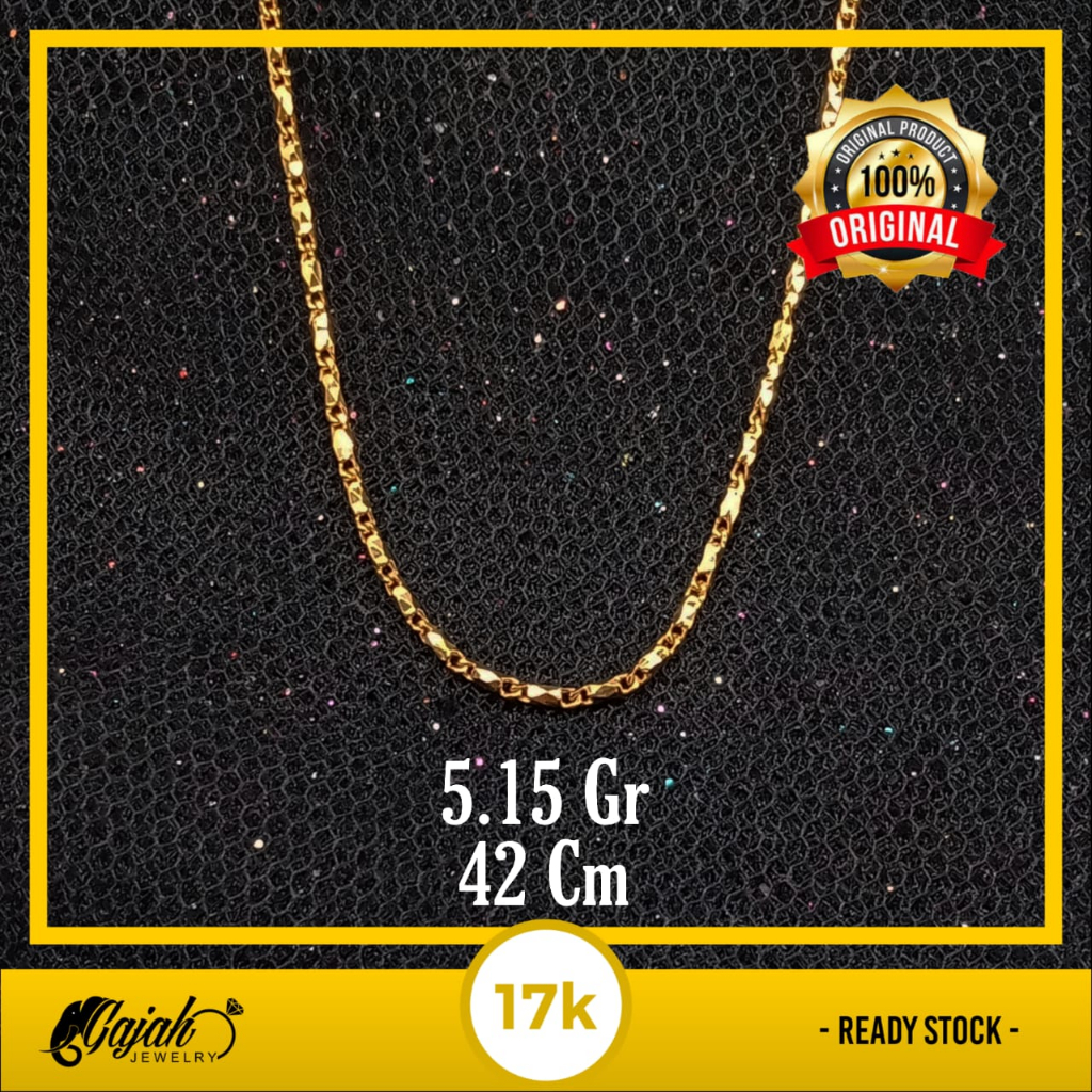 Kalung Emas 17K - 5.15 Gr Kadar 750 - 5286