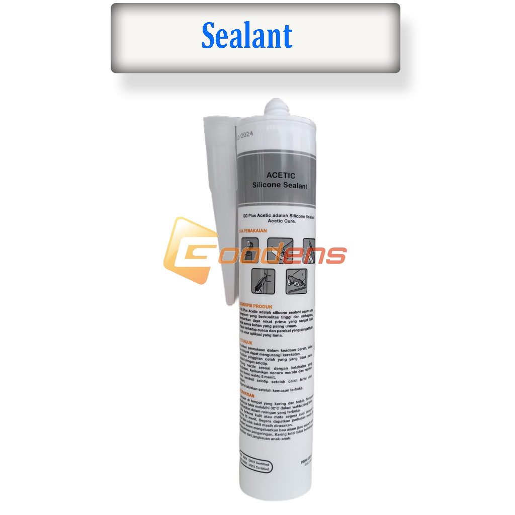 Chikara Sealant Lem Kaca Silikon Lem Sealant