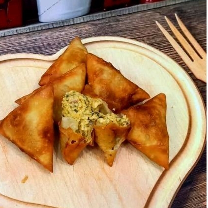 

Sambosa Cream Cheese Rawit isi 15 By Olafrozenfood