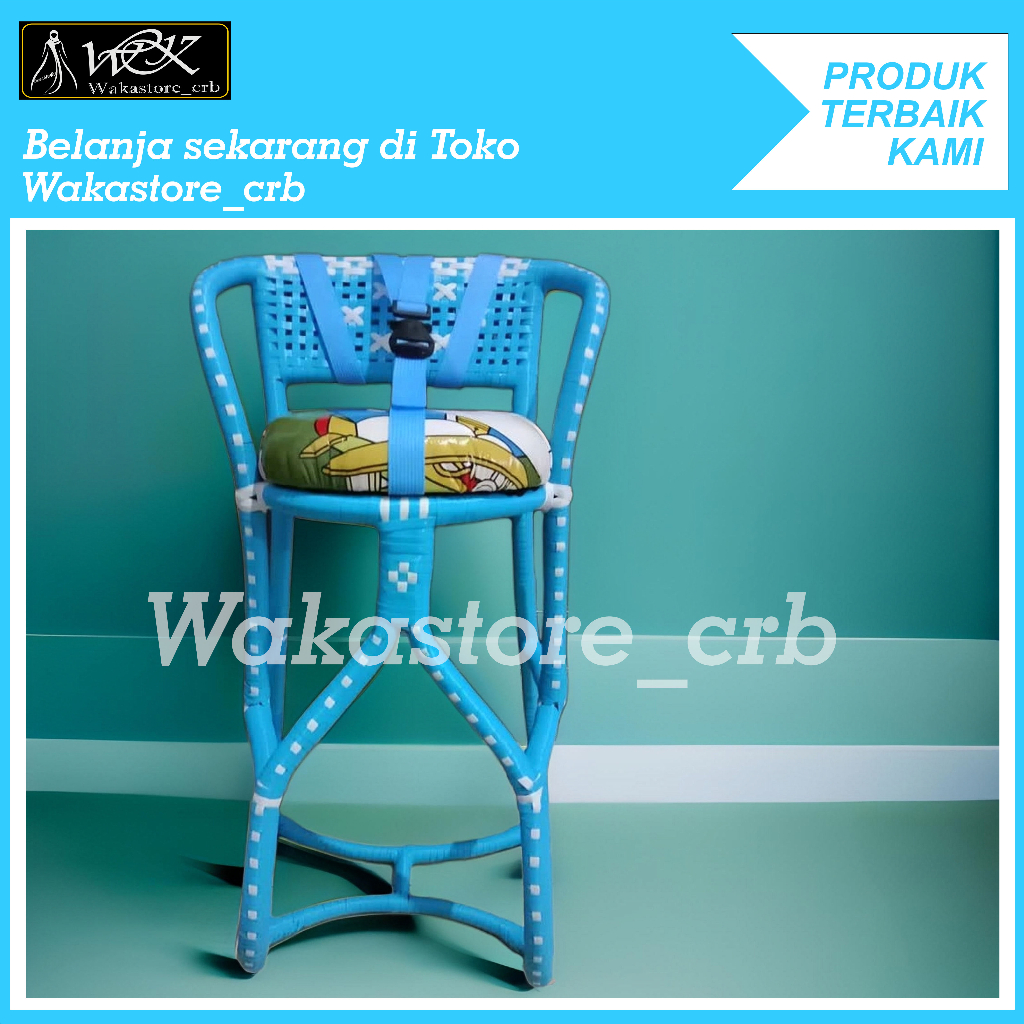 Kursi bonceng anak motor matic full anyam set sabuk untuk anak usia 1-6 tahun