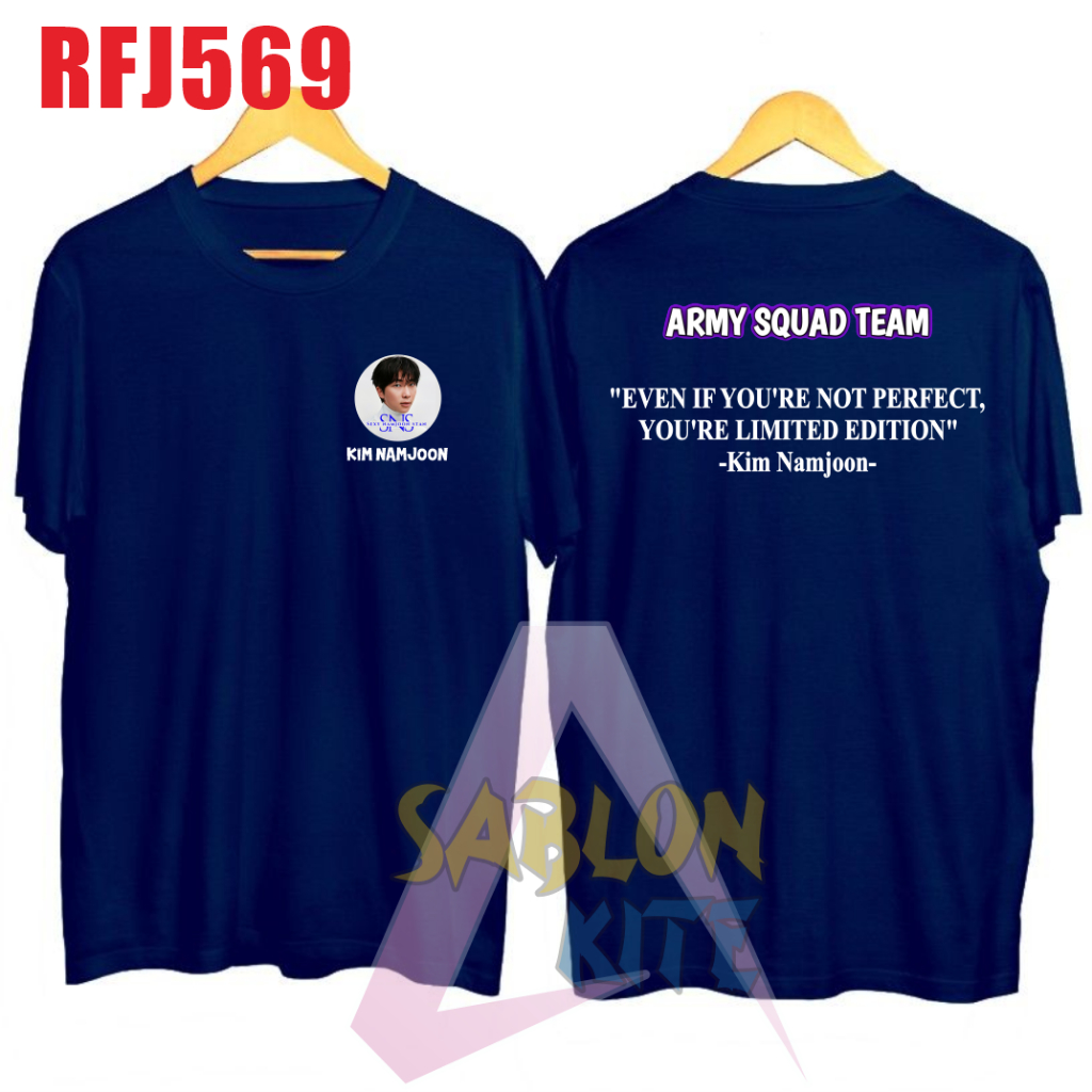 Gratis Fotocard Kaos namjoon armysquadstand RFJ569