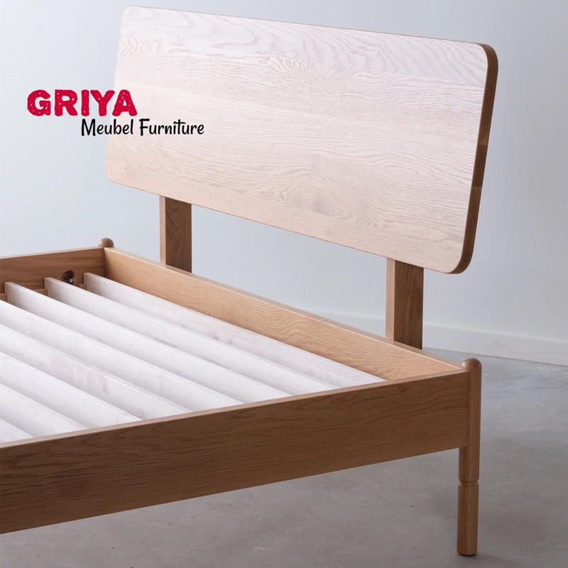 tempat tidur jati - dipan jati 160x200