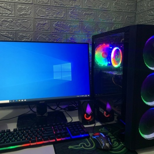 PC GAMING &amp; DESIGN INTEL I7 10700F 16GB RTX 3050 8GB SIAP LIVESTREAMING