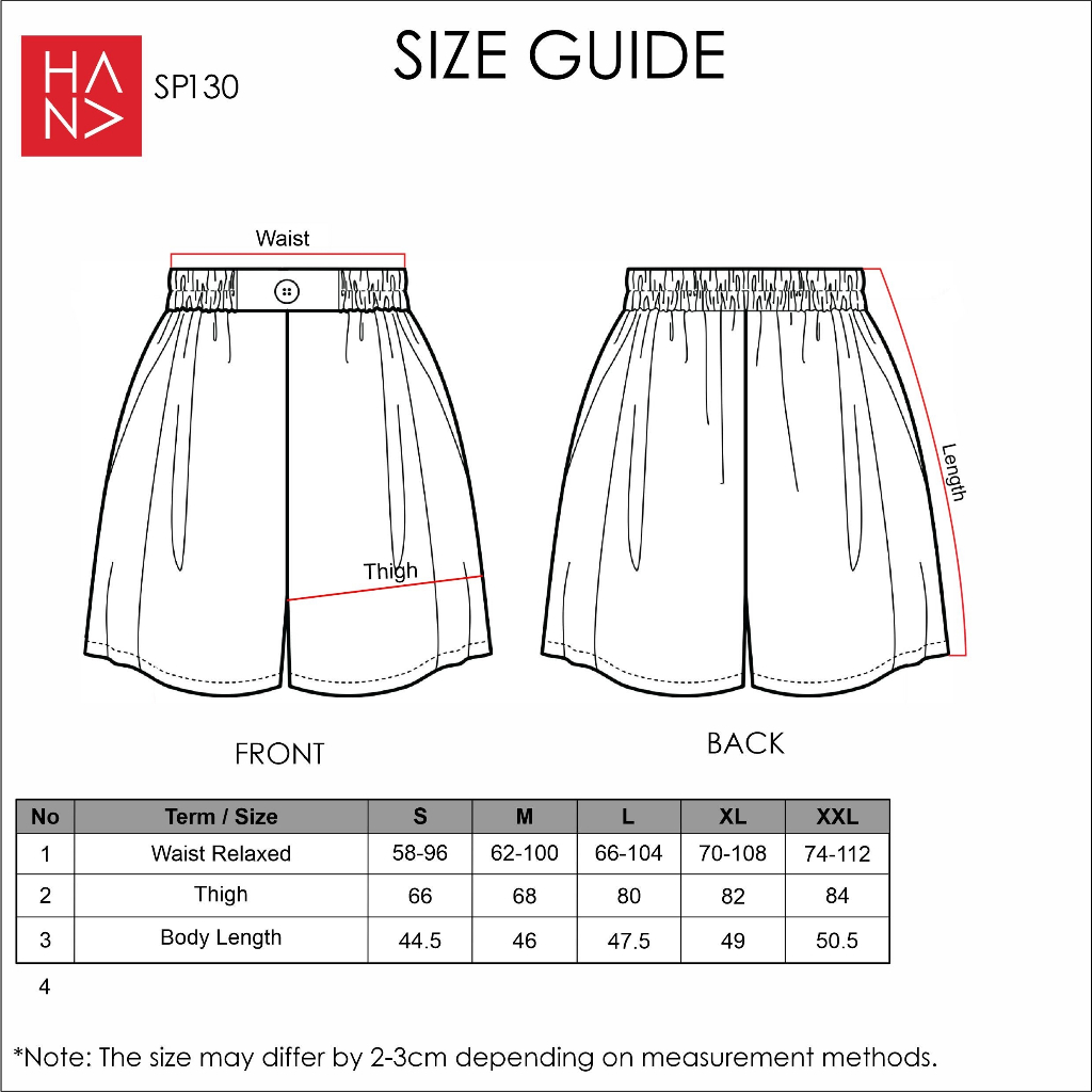 HanaFashion JKT - Ellie Short Pants / Celana Pendek Wanita Murah - SP130