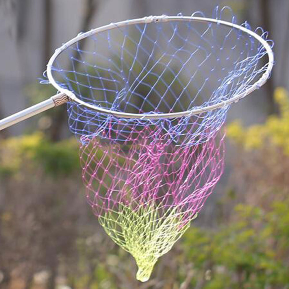 Jaring Pancing Penangkap Ikan Fishing Landing Net 40 cm (TANPA STIK) / Jaring ikan / SEROKAN PENCEDOK JARING TELESCOPIC NET ALUMINIUM LIPAT TANGGOK PANJANG PENDEK SARINGAN IKAN MENANGKAP IKAN /  jaring ikan Alat Jaring perangkap Ikan Udang Kepiting Fish