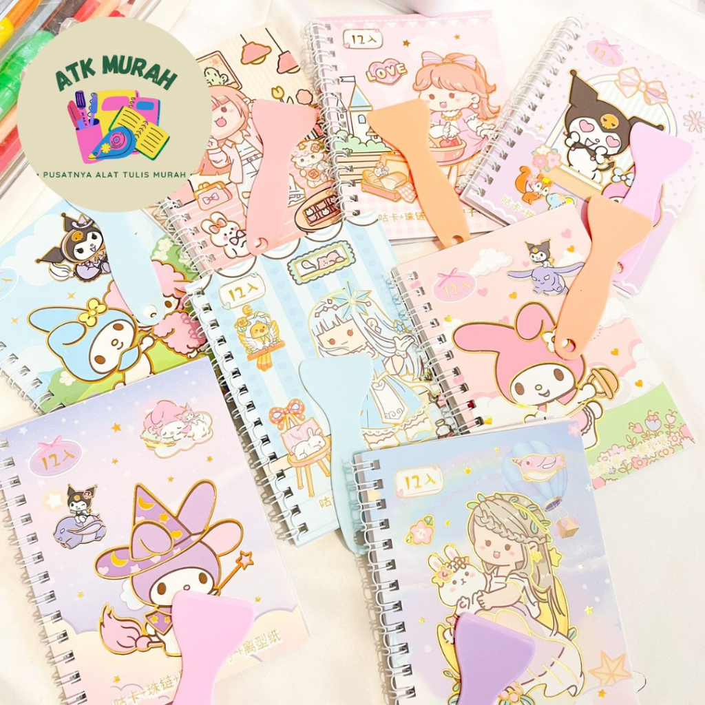 

BUKU BINDER STIKER SZ - 149 STICKER BOOK MINI STATIONERY ALAT TULIS KANTOR SEKOLAH LUCU KADO UNIK JURNALING JOURNALING CUTE PERATA STICKER STICKER