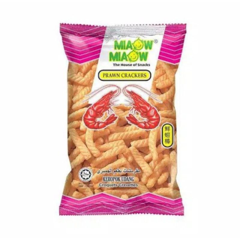 

MIAOW MIAOW PRAWN CRACKERS RASA UDANG 60gr