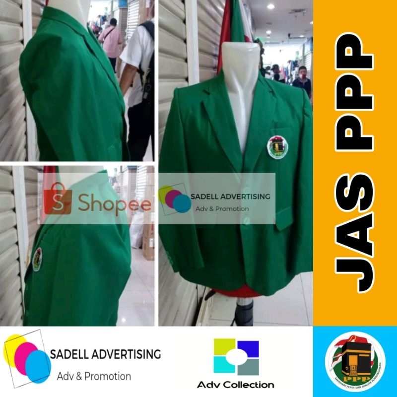Jas Partai PPP Jas PPP Hijau Pria Terbaru