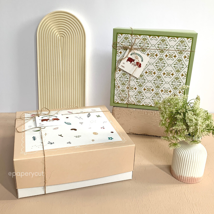 

Box Kotak Packaging Kue Cookies - Idul Adha 20 x 20 x 7cm - ECO