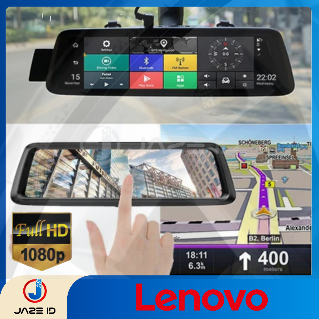 Lenovo V7 Pro Android Smart Dash Cam HD Car DVR Mobil Kamera Spion