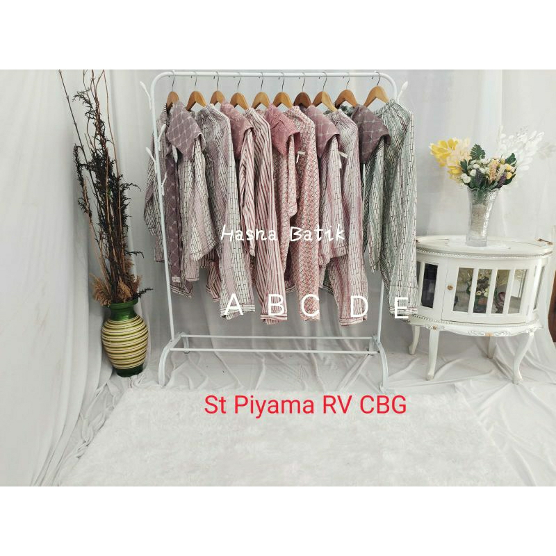 Setelan Celana Luza (St. Piyama RV CBG) Batik Pekalongan