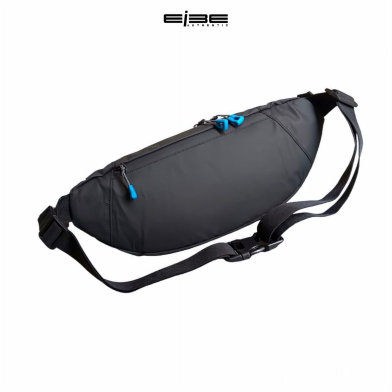 Waistbag waterproof tas pinggang premium tas selempang pria anti air weistbag eibe [ PHANTOM ]