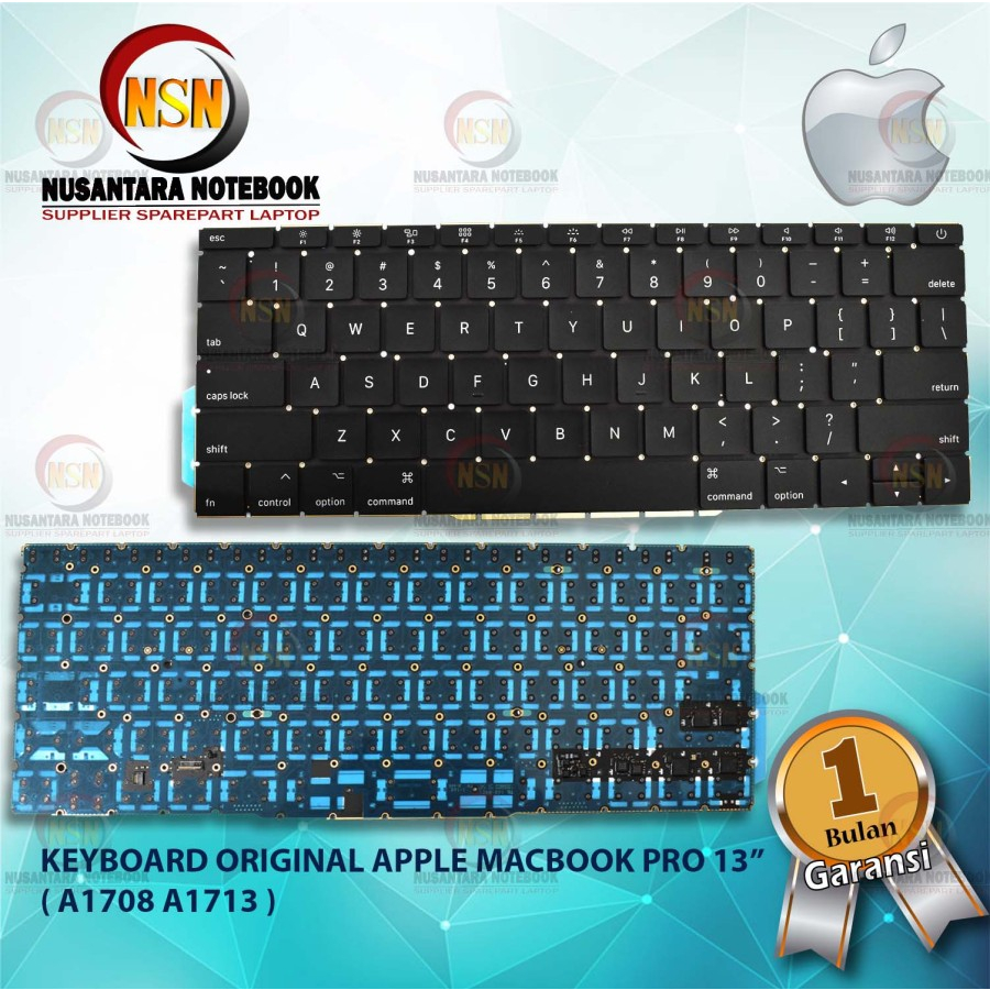 Keyboard Apple ORI Touch Bar 2016 2017 A1708 MLVP2LL/A US