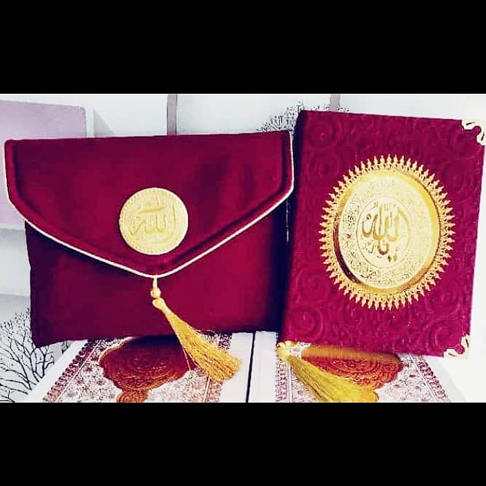 cetak buku yasin paket dompet bahan bludru
