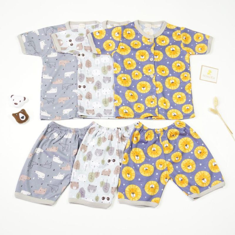 Setelan Piyama Anak dan Bayi Winteku Motif Safari Land