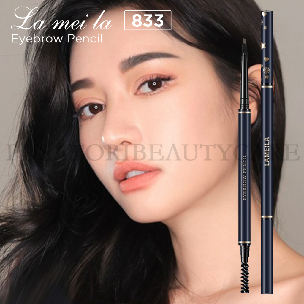 LAMEILA 833 EyebrowPencil Long Lasting Waterproof Pinsil Alis Anti Air