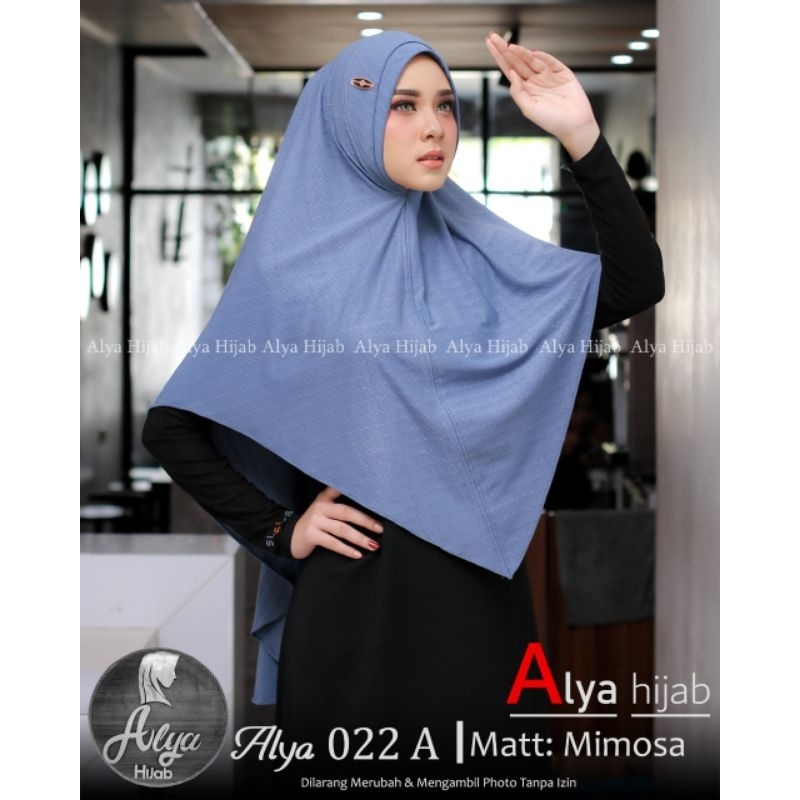 Jilbab Bergo Simple Alya A022 Ori Alya Hijab