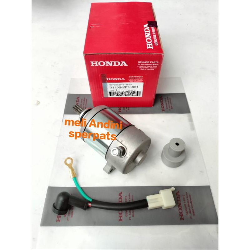 DINAMO STATER ASSY (KPH) HONDA ORIGINAL SUPRA X 125 +KARISMA +KIRANA LAMA OLD MODEL, MITSUBA -SM-15-
