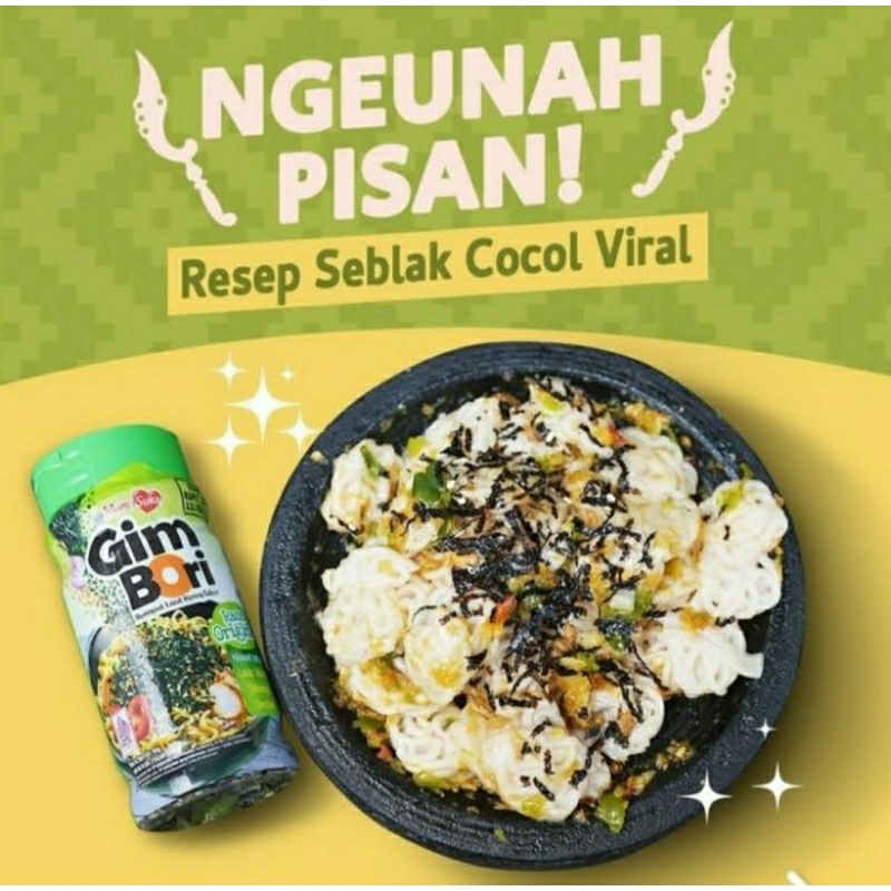 

Paket kerupuk seblak viral + Gim Bori