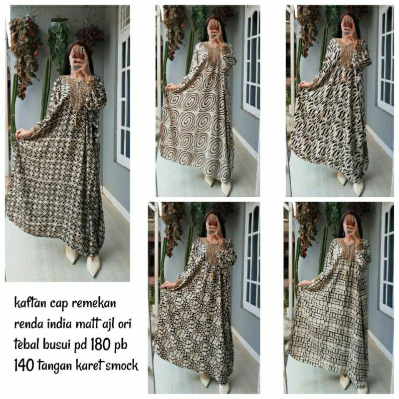 KAFTAN REMEKAN RENDA INDIA || KAFTAN VIRAL || KAFTAN RENDA INDIA || KAFTAN BATIK || KAFTAN REMEKAN |