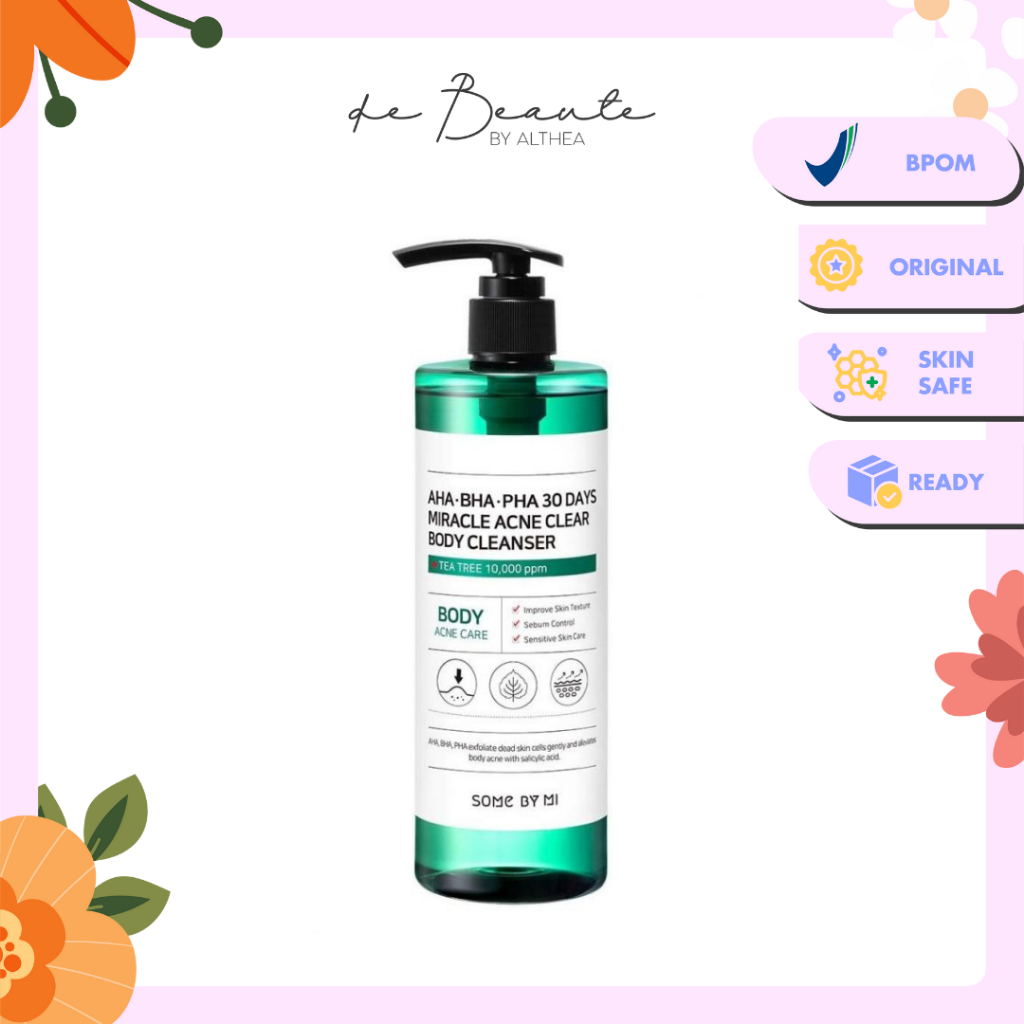 [BPOM] Some By Mi SOMEBYMI - AHA BHA PHA 30 Days Miracle Acne Clear Body Cleanser 400g