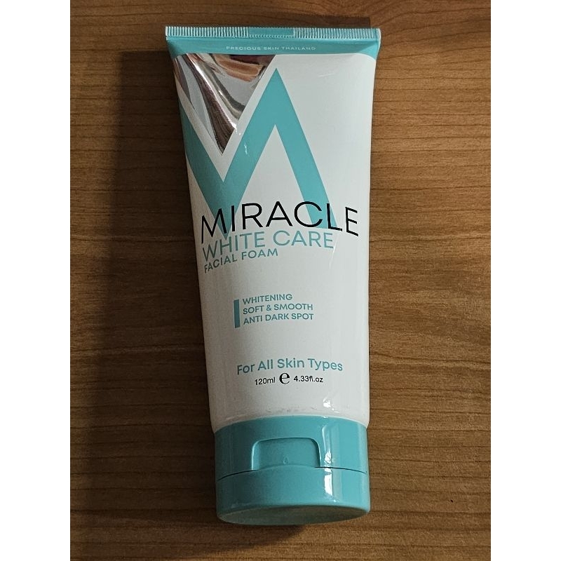 Miracle White Care Facial Foam For All Skin Types 120 ML