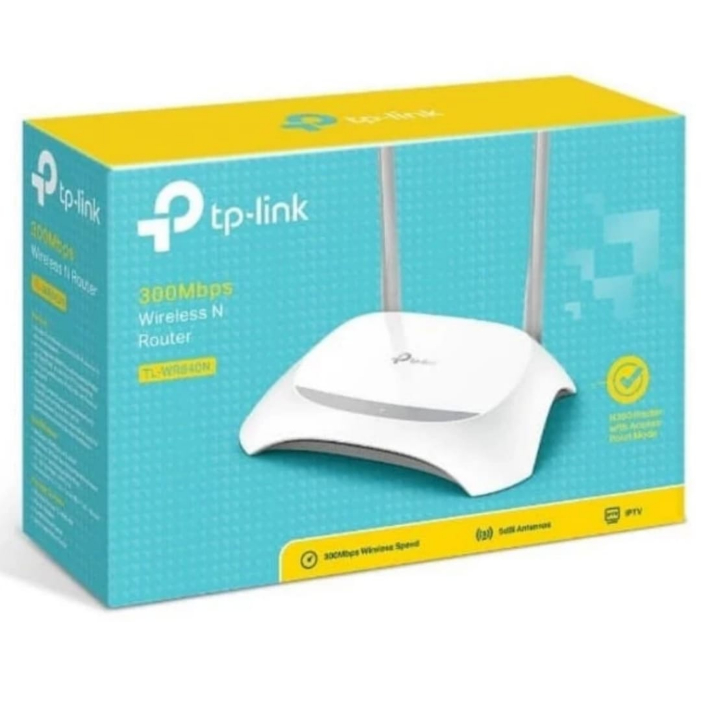 Ori dan Baru Tp-Link WR840N 300mbps Wireless N Router TL-WR840N Garansi Resmi