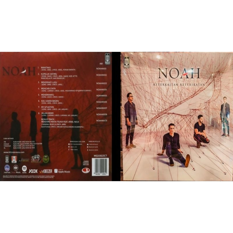 Noah keterkaitan keterikatan vcd album