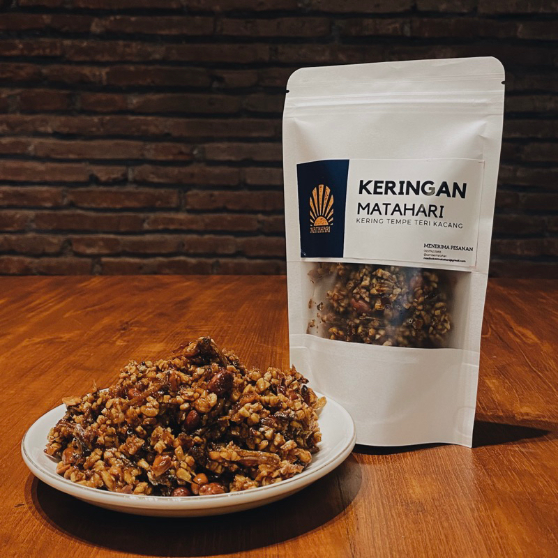 

Keringan Tempe Teri Kacang