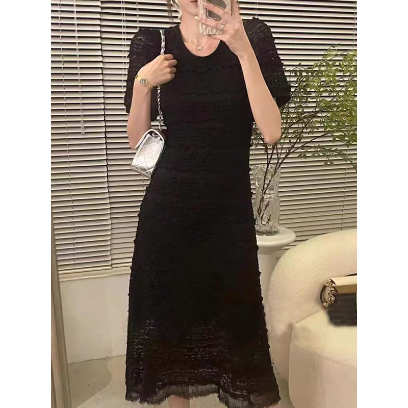 Long Dress Renda Lembut M500