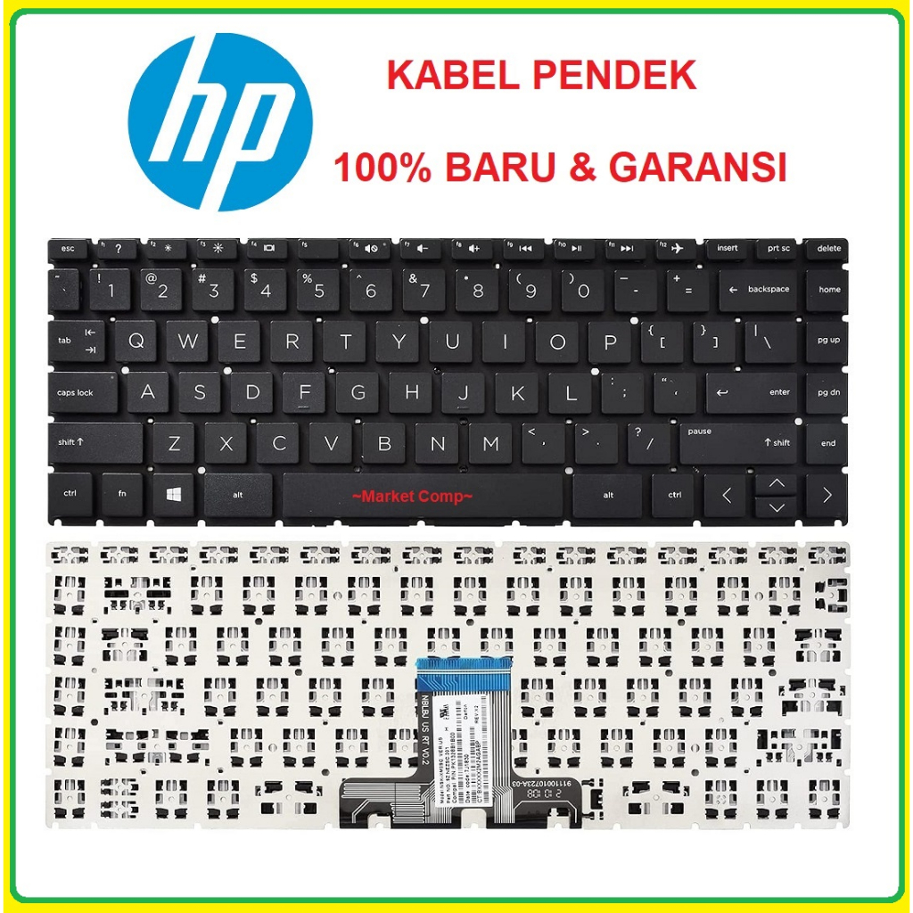 Keyboard Laptop HP 14-ck2018tu 14-ck2025tu 14-ck0097tu 14-ck0099tu 14-ck0100tu 14-ck0101tu 14-ck0102