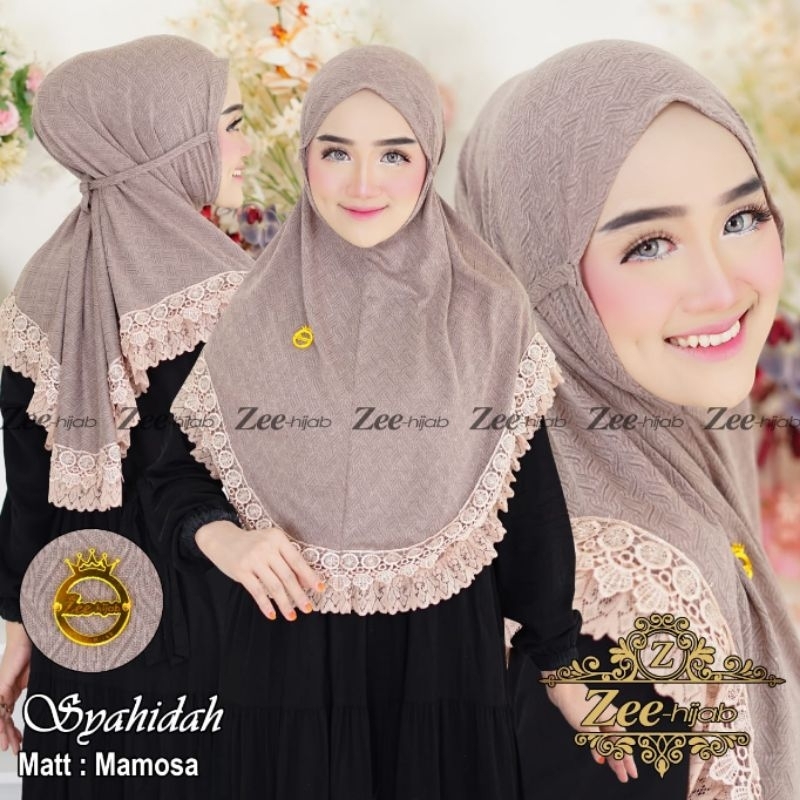 BERGO SYAHIDAH NON PET / BERGO TALI/ JILBAB RENDA / BERGO RENDA / BERGO TALI / JILBAB INSTAN / JILBAB JERSEY / KERUDUNG INSTAN / JILBAB INSTAN JERSEY