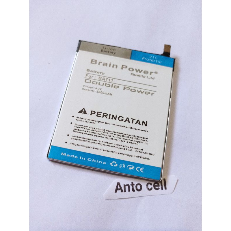 Baterai batre Meizu M6 BA711 Meizu M 6 BA 711 double power battery hp