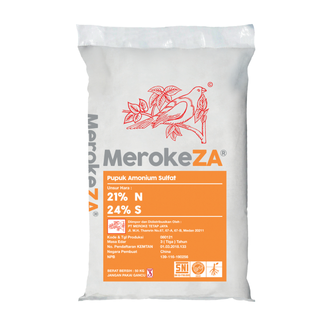Meroke ZA 1 kg - Pupuk Amonium Sulfat Field Grade