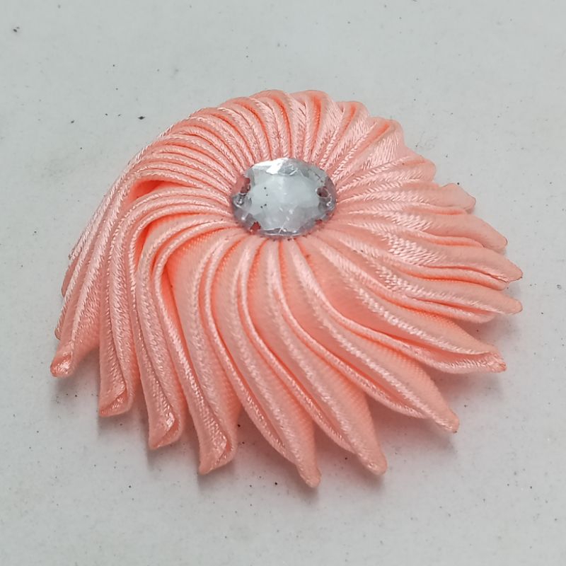 Bros jilbab pita satin ubur ubur