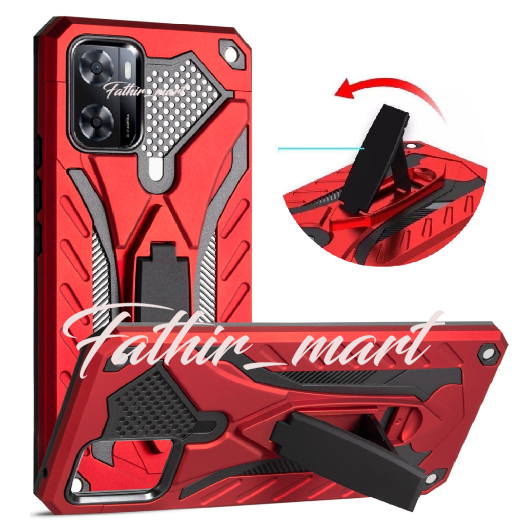 CAse OPPO A57 2022 CASING STANDING BACK KLIP HARD CASE ROBOT NEW COVER