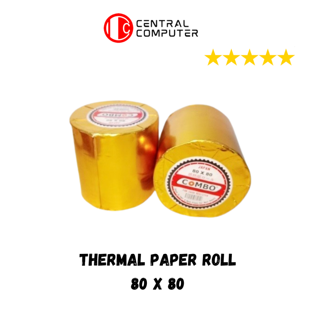 

Kertas Thermal Combo 80x80 / Kertas Struk Kasir / Kertas Kasir / Kertas Kasir Thermal Roll