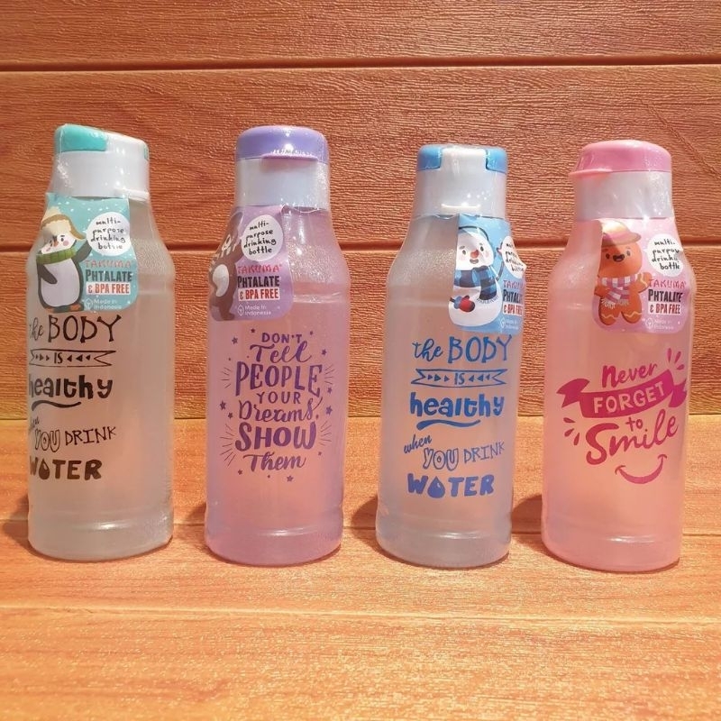 Botol Minum Takuma Flip Top 350 Ml Souvenir Ulang Tahun Anak Souvenir Ultah Anak Murah