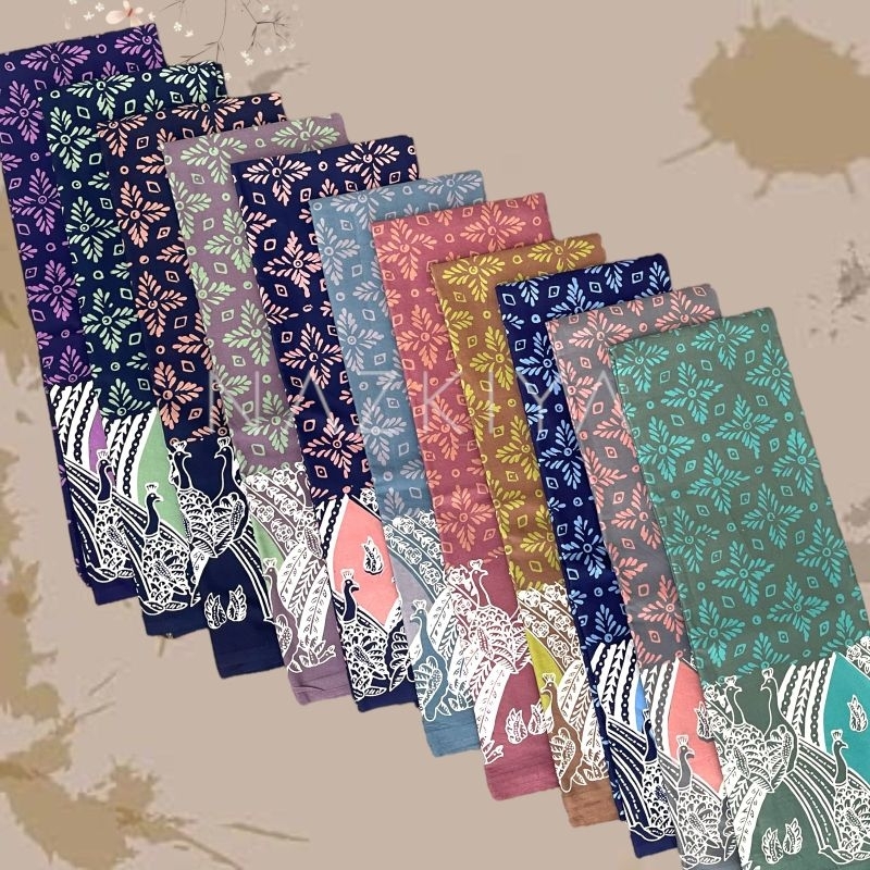 NAZKIYA BATIK-KAIN BATIK CAP-MOTIF PUTRI MALU MERAK